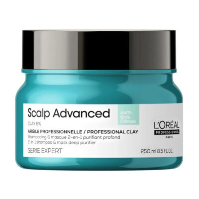 L'Oréal Professionnel Scalp Advanced Anti-Oiliness 2In1 Deep Purifier Clay 250ml