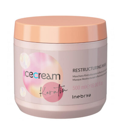 Inebrya Ice Cream Keratin Restructuring Mask 500ml