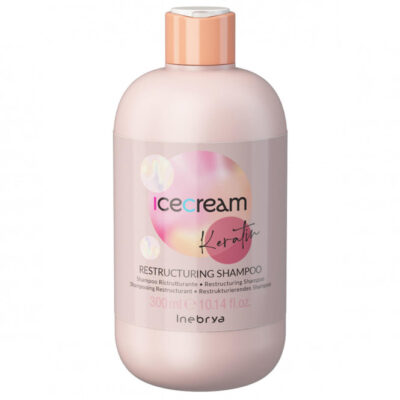 Inebrya Ice Cream Keratin Restructuring Shampoo 300ml