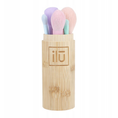 5pc Makeup Brush with Bamboo Tube