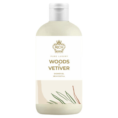 RICH Pure Luxury Woods & Vetiver Shower Gel 280ml