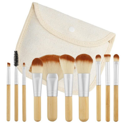 T4B Mimo Bamboo 10 Pcs Makeup Brush Set
