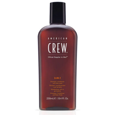 American Crew 3in1 Shampoo, Conditioner and Body Wash 250ml