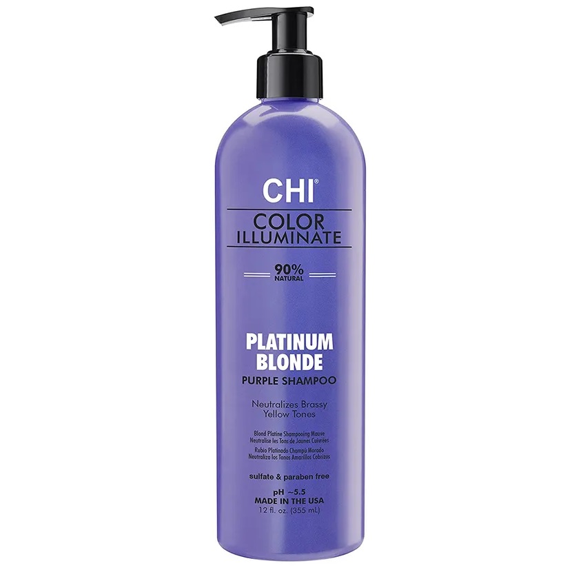 CHI Color Illuminate Platinum Blonde Shampoo 355ml - IluKutse