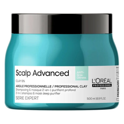 L'Oréal Professionnel Scalp Advanced Anti-Oiliness 2In1 Deep Purifier Clay 500ml